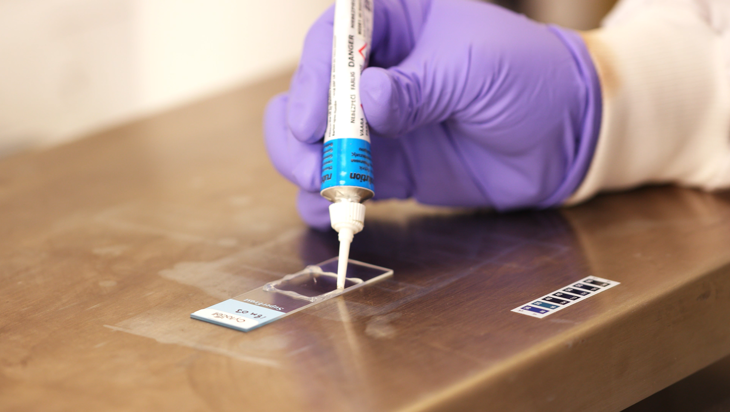 CytoCell haematology FISH protocol - Probe application (2 minutes) Image
