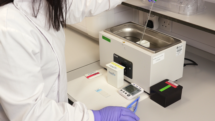 CytoCell haematology FISH protocol - Post-hybridisation washes (2 minutes) Image