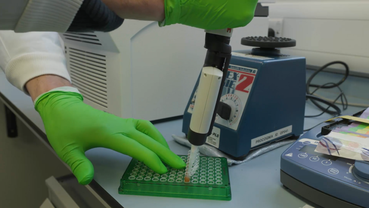 NGS library preparation for solid tumour samples - Wash streptavidin beads (10 minutes) Image